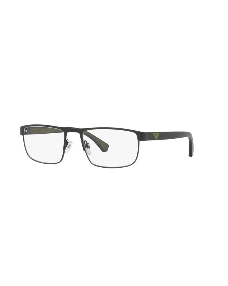 Okulary korekcyjne Emporio Armani EA 1086 55 3001 Czarne Męskie Prostokątne