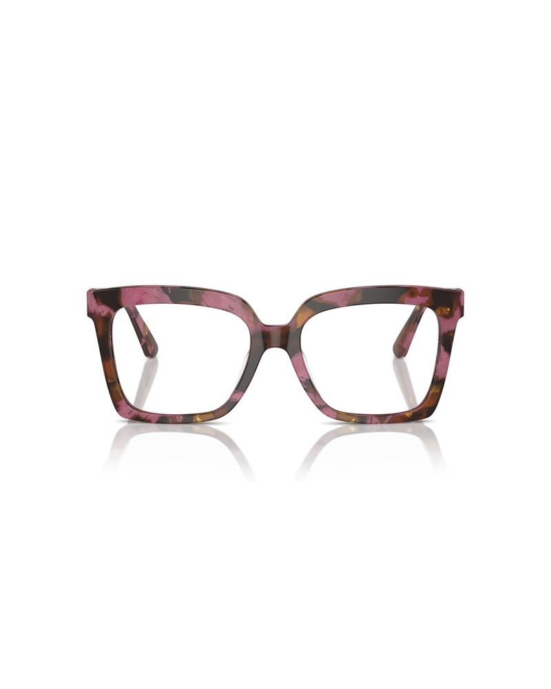 Okulary korekcyjne Michael Kors MK 4119U 53 3998 Wielokolorowe Damskie Prostokątne