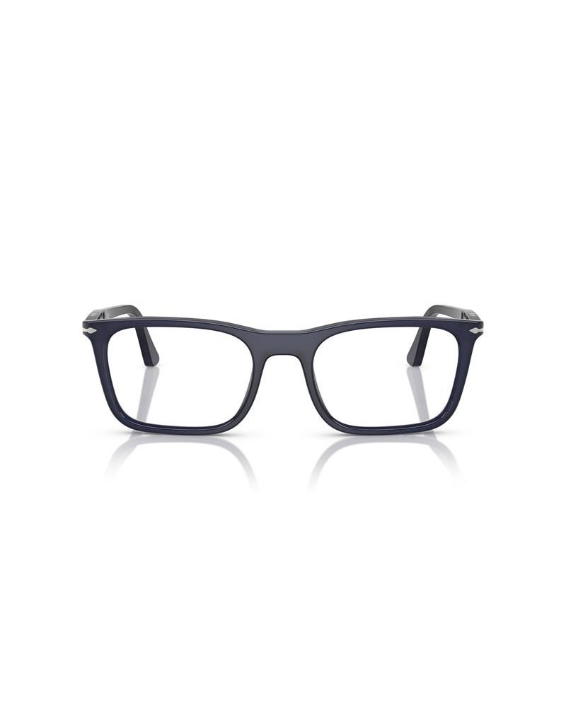 Okulary korekcyjne Persol PO 3358V 56 1217 Niebieskie Unisex Prostokątne