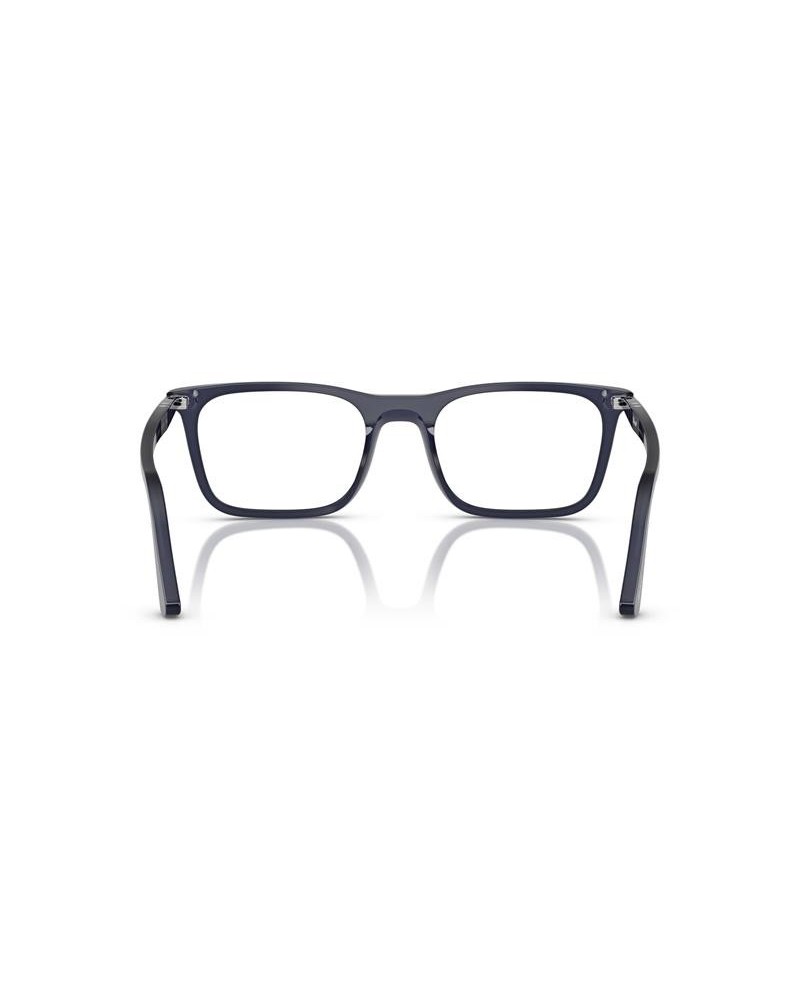 Okulary korekcyjne Persol PO 3358V 56 1217 Niebieskie Unisex Prostokątne