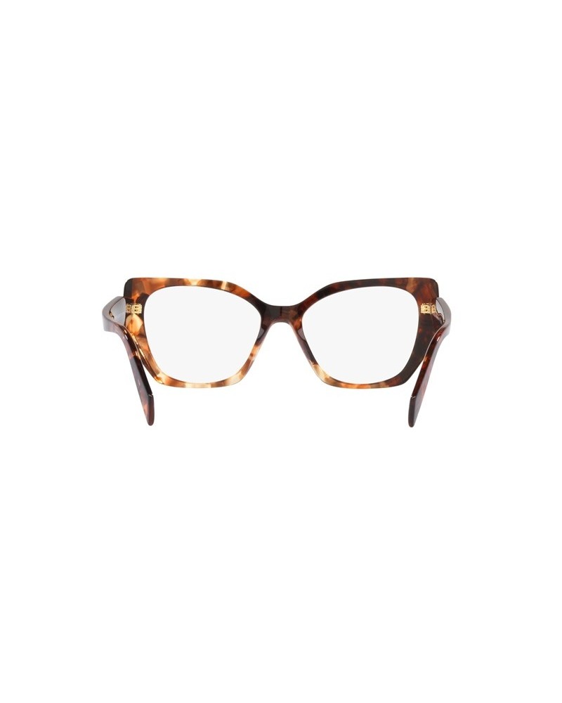 Okulary korekcyjne Prada PR 18WV 54 07R1O1 Wielokolorowe Damskie Geometryczne