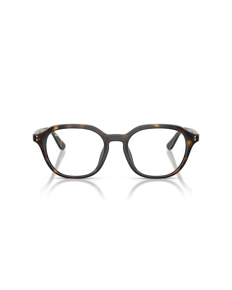 Okulary korekcyjne Ray-Ban RX 7259D 52 2012 Brązowe Męskie Prostokątne