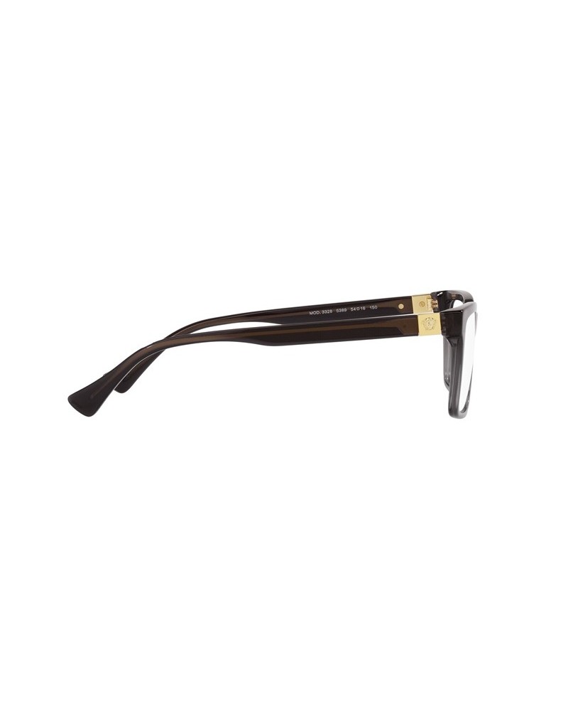 Okulary korekcyjne Versace VE 3328 58 5389 Wielokolorowe Męskie Prostokątne