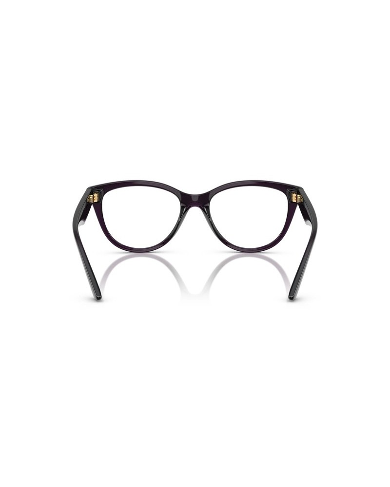 Okulary korekcyjne Versace VE 3365U 54 5263 Fioletowe Damskie Kocie