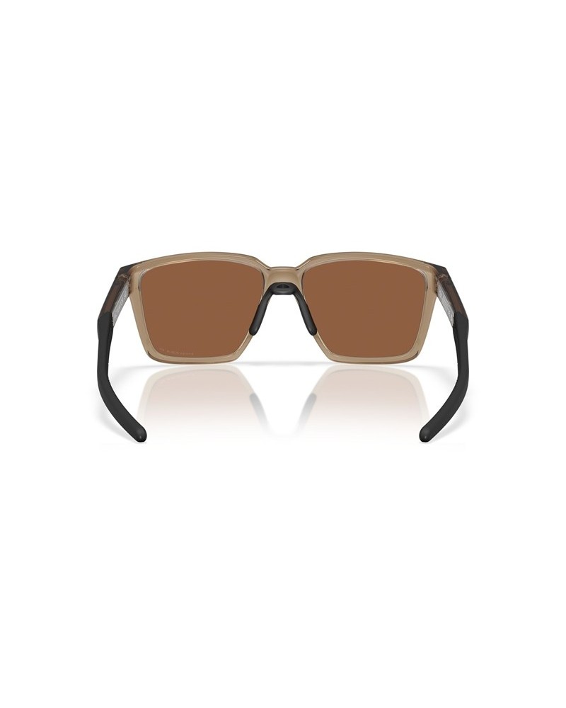 Okulary przeciwsłoneczne Oakley OO 9430 57 943004 ACTUATOR SQ Brązowe Unisex Prostokątne