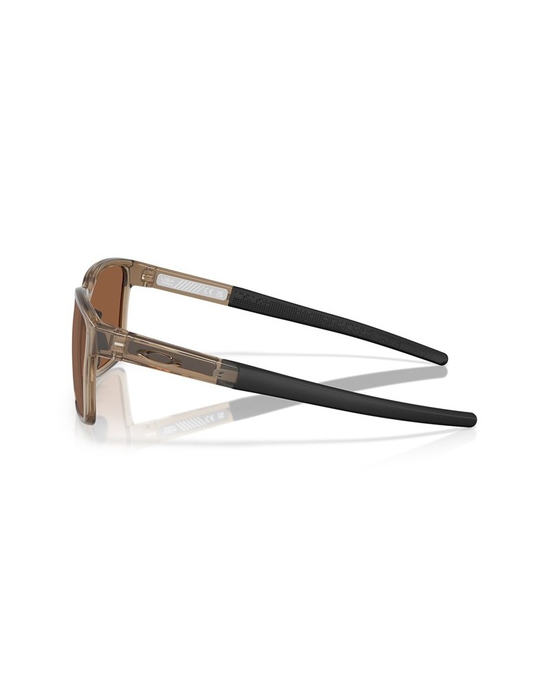 Okulary przeciwsłoneczne Oakley OO 9430 57 943004 ACTUATOR SQ Brązowe Unisex Prostokątne