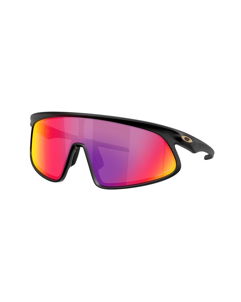 Okulary przeciwsłoneczne Oakley OO 9484D 49 948402 RSLV Czarne Unisex Prostokątne