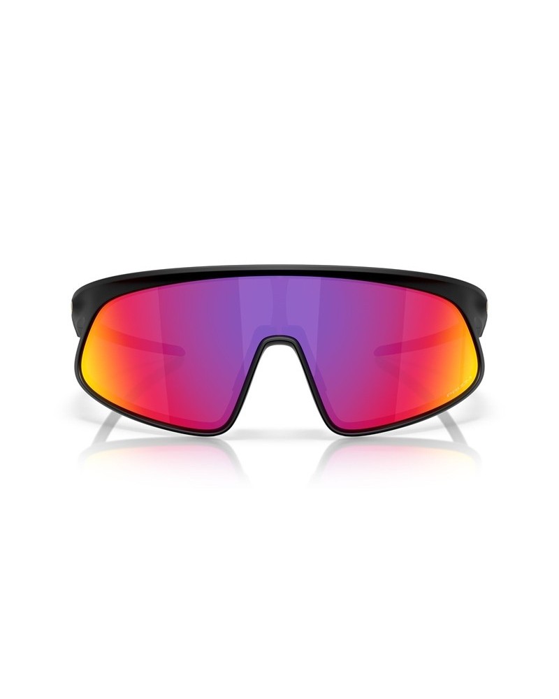 Okulary przeciwsłoneczne Oakley OO 9484D 49 948402 RSLV Czarne Unisex Prostokątne