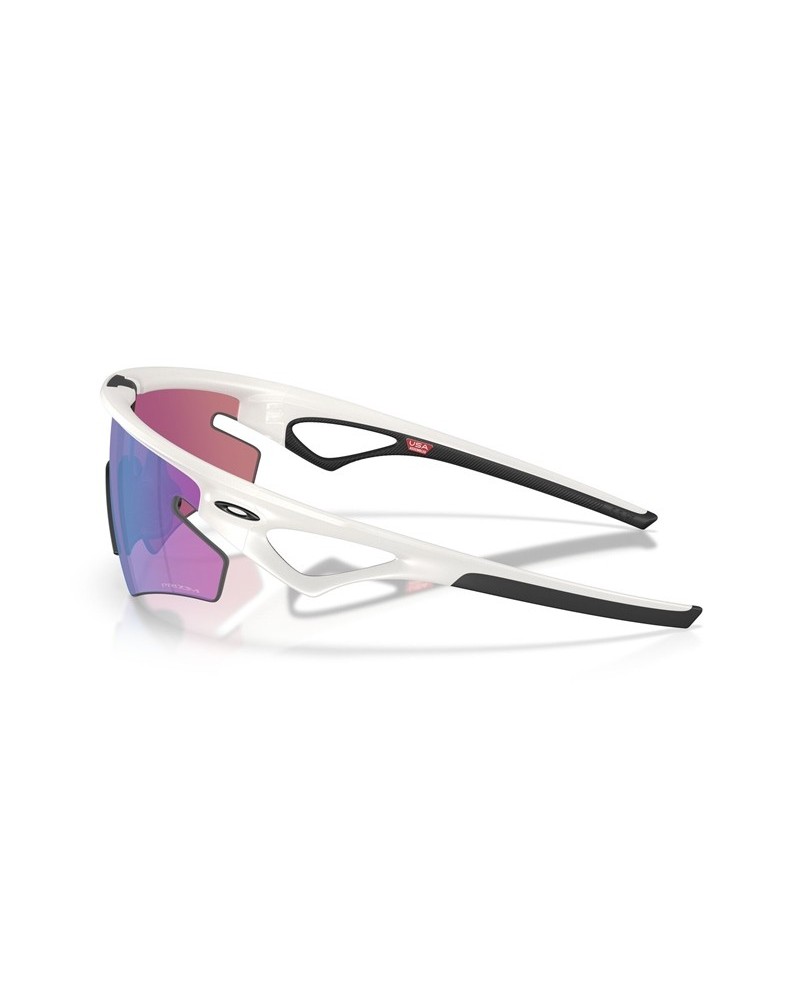 Okulary przeciwsłoneczne Oakley OO 9499 36 949904 SPHAERA SLASH Biały Unisex Prostokątne