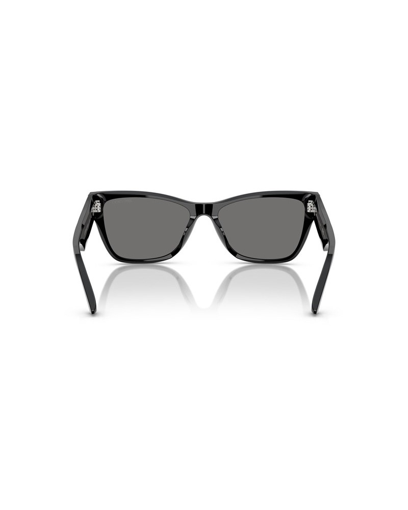 Okulary przeciwsłoneczne Jimmy Choo JC 5024HU 55 500081 Czarne Damskie Prostokątne