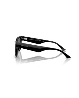 Okulary przeciwsłoneczne Jimmy Choo JC 5024HU 55 500081 Czarne Damskie Prostokątne