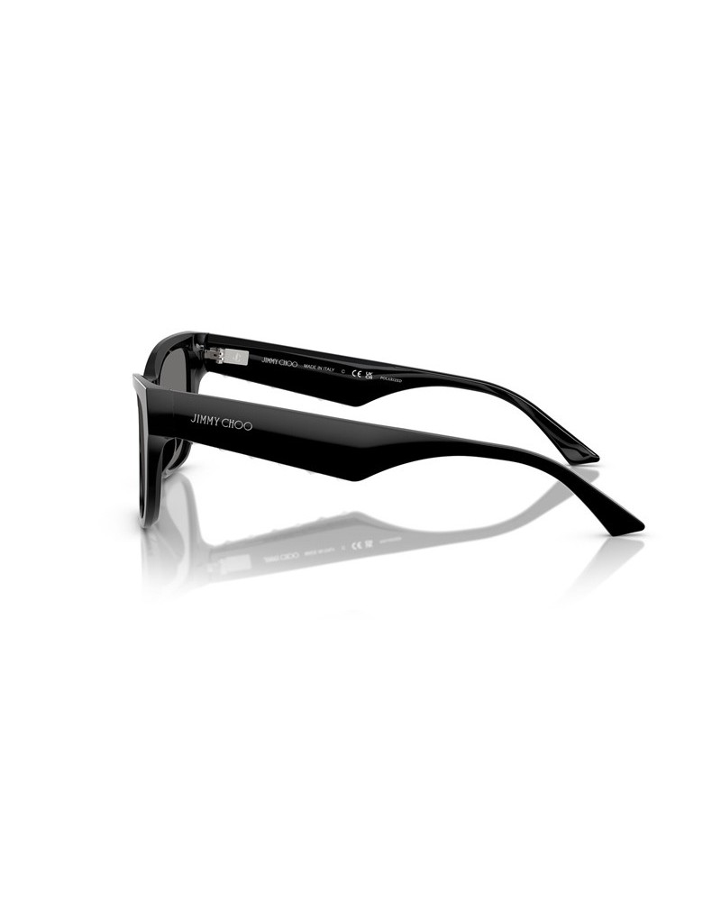 Okulary przeciwsłoneczne Jimmy Choo JC 5024HU 55 500081 Czarne Damskie Prostokątne