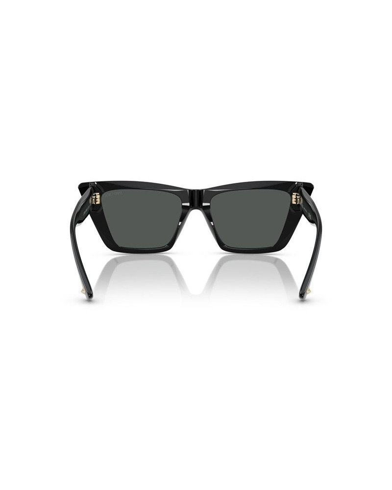 Okulary przeciwsłoneczne Jimmy Choo JC 5028 53 500087 Czarne Damskie Kocie