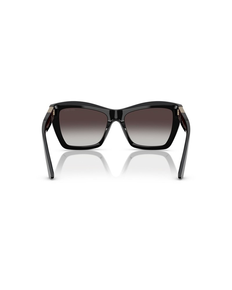 Okulary przeciwsłoneczne Jimmy Choo JC 5031 54 50008G Czarne Damskie Kocie
