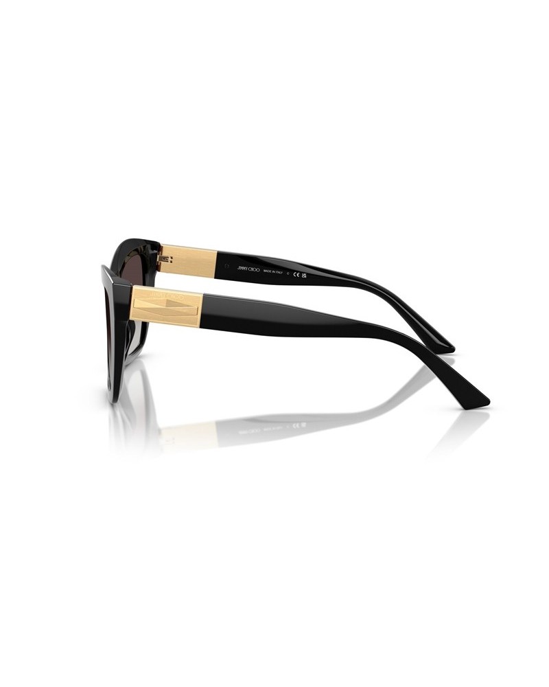 Okulary przeciwsłoneczne Jimmy Choo JC 5031 54 50008G Czarne Damskie Kocie