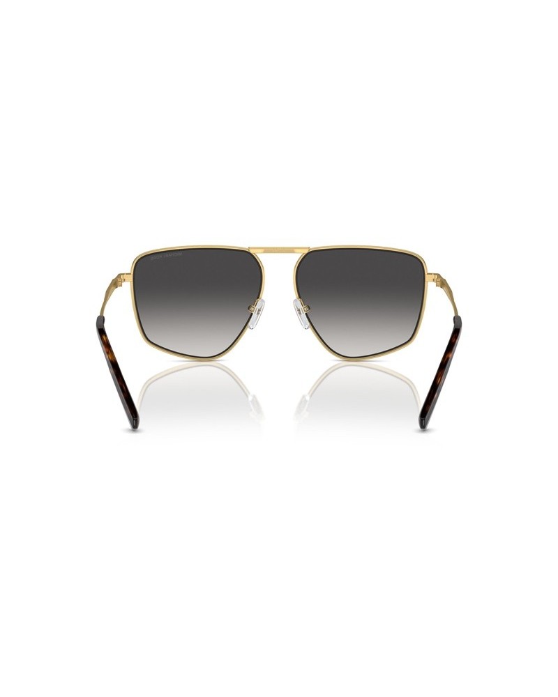 Okulary przeciwsłoneczne Michael Kors MK 1153 58 18968G Wielokolorowe Męskie Aviator