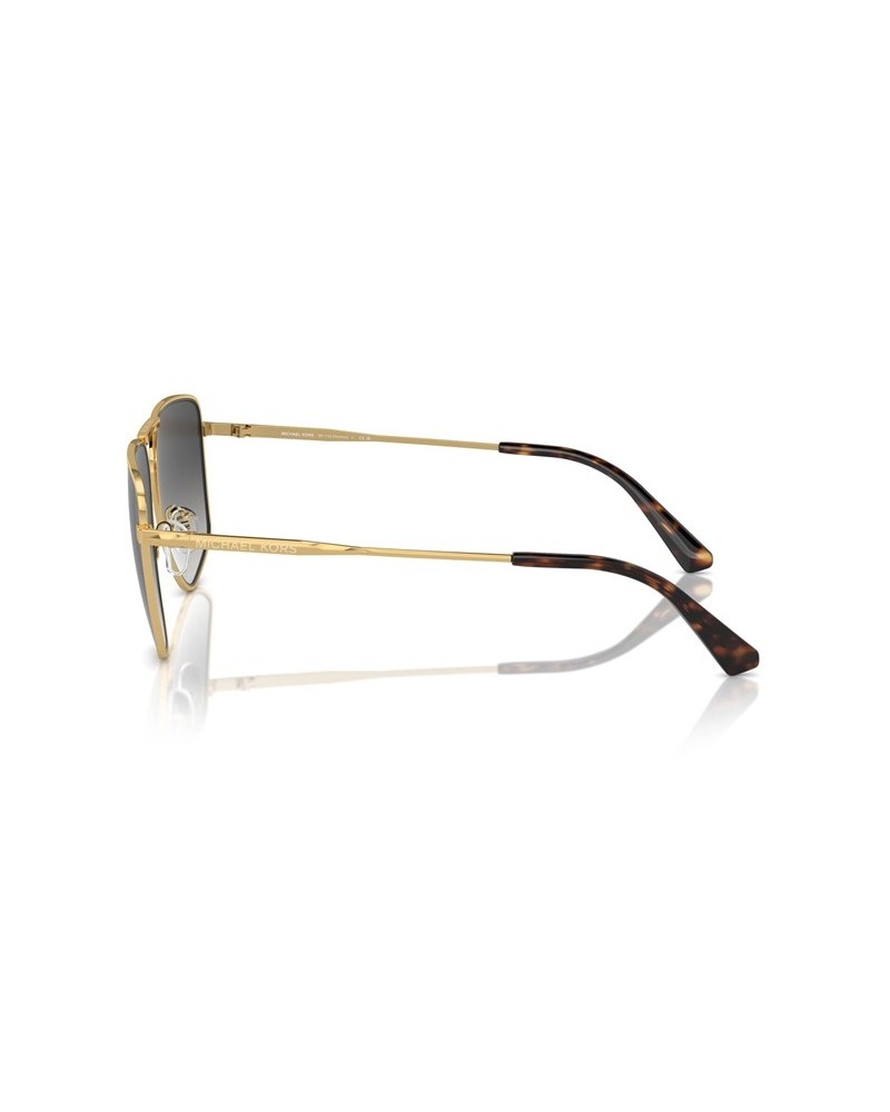 Okulary przeciwsłoneczne Michael Kors MK 1153 58 18968G Wielokolorowe Męskie Aviator