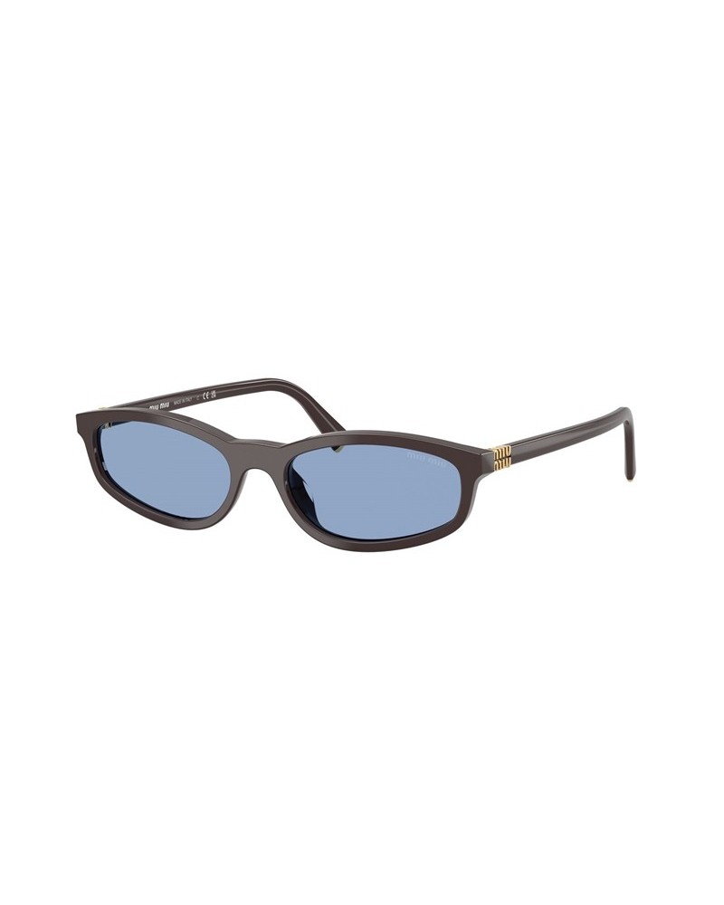 Okulary przeciwsłoneczne Miu Miu MU A06S 54 22C60O Czarne Damskie Geometryczne