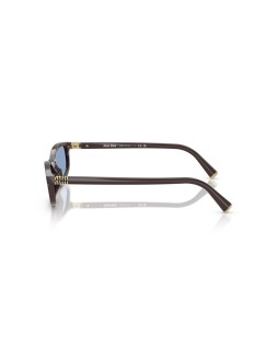 Okulary przeciwsłoneczne Miu Miu MU A06S 54 22C60O Czarne Damskie Geometryczne