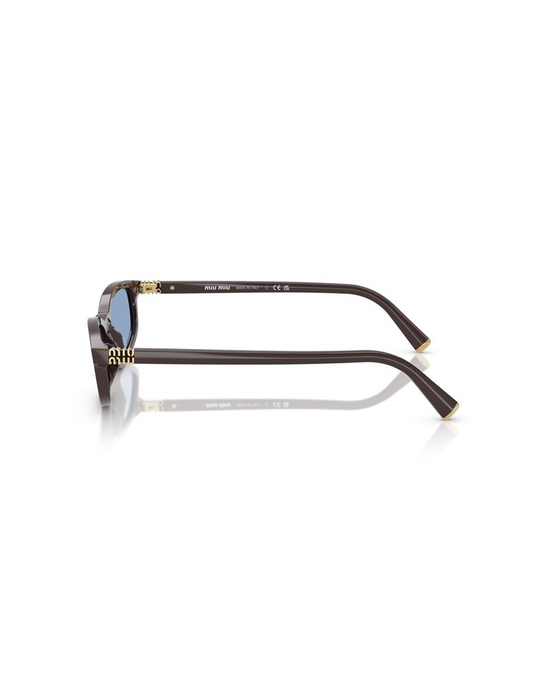 Okulary przeciwsłoneczne Miu Miu MU A06S 54 22C60O Czarne Damskie Geometryczne