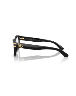 Okulary korekcyjne Dolce & Gabbana DG 3420 54 501 Czarne Damskie Motylki