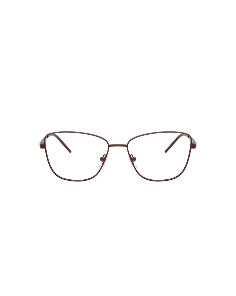Okulary korekcyjne Emporio Armani EA 1172 55 3401 Czerwone Damskie Geometryczne