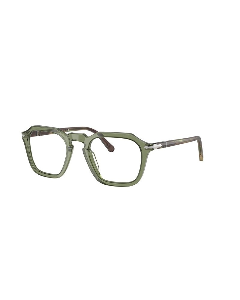 Okulary korekcyjne Persol PO 3292V 50 1226 Wielokolorowe Unisex Prostokątne