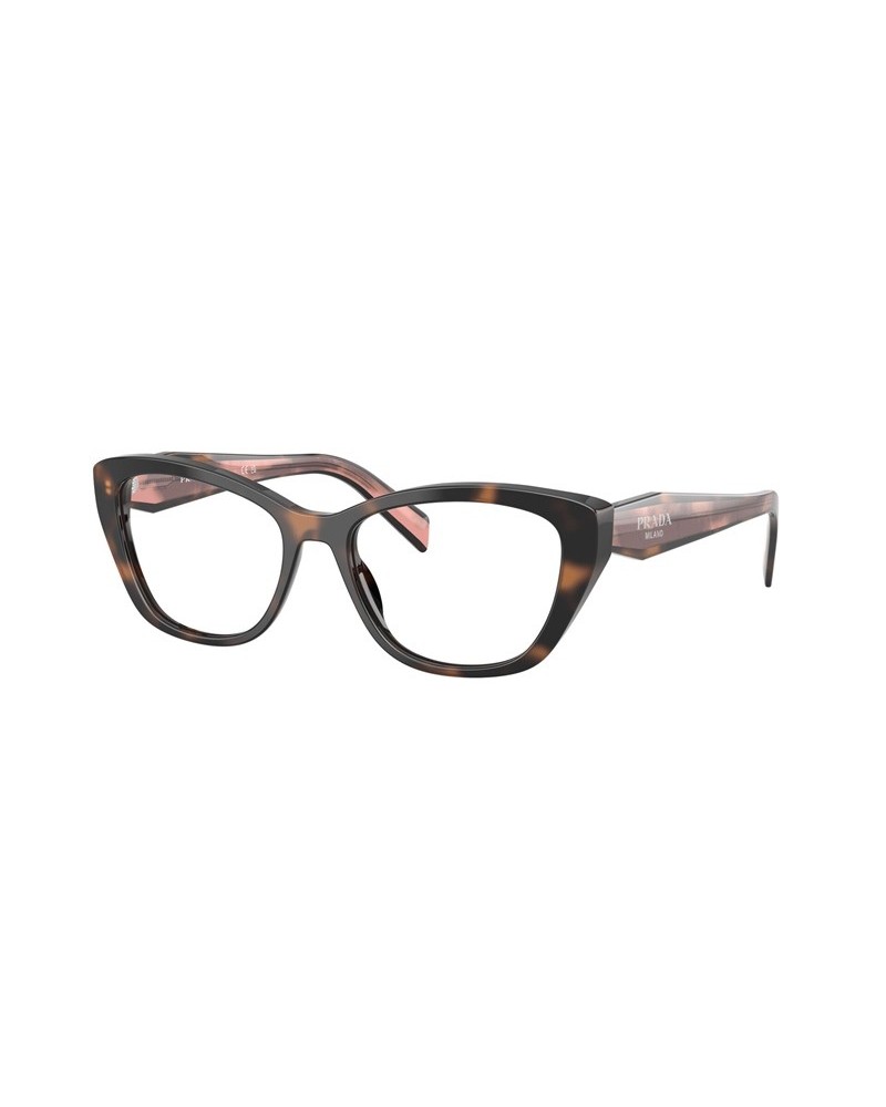 Okulary korekcyjne Prada PR 19WV 53 23A1O1 Wielokolorowe Damskie Kocie