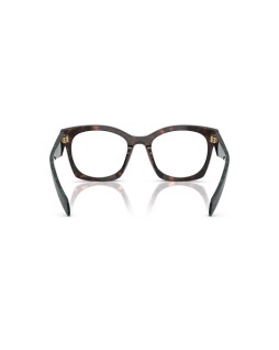 Okulary korekcyjne Prada PR A05V 52 18Z1O1 Wielokolorowe Damskie Geometryczne