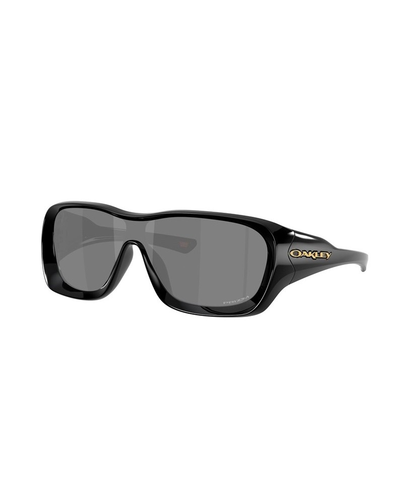 Okulary przeciwsłoneczne Oakley OO 9493 30 949301 DE LA SALLE Czarne Unisex Prostokątne