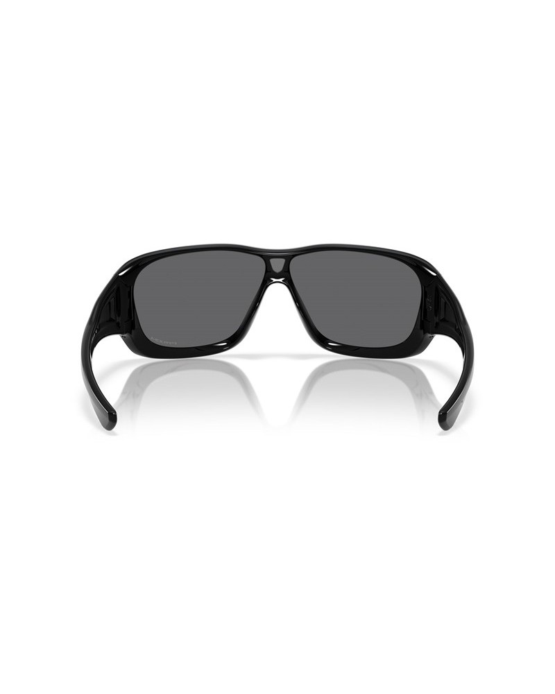 Okulary przeciwsłoneczne Oakley OO 9493 30 949301 DE LA SALLE Czarne Unisex Prostokątne