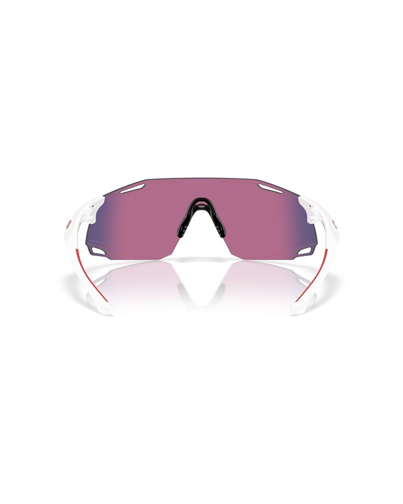 Okulary przeciwsłoneczne Oakley OO 9513D 39 951303 CYBR DYNO Biały Unisex Prostokątne