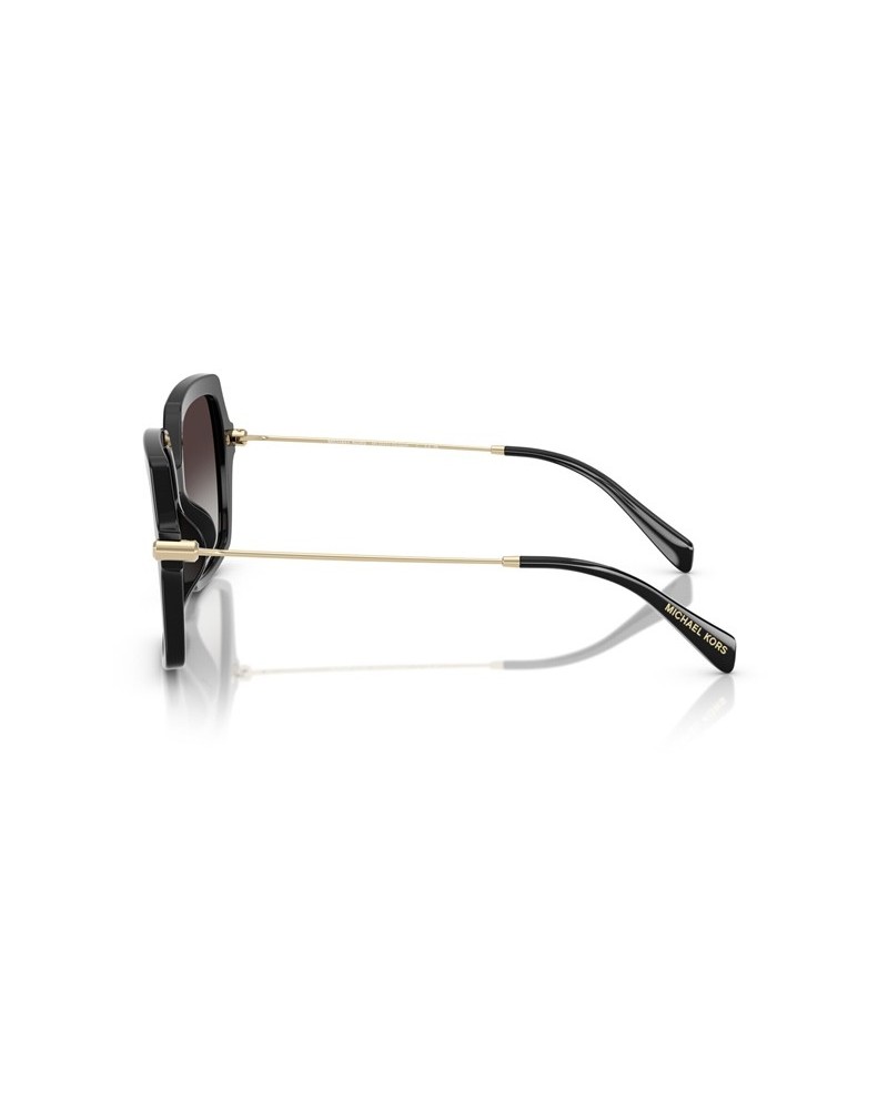Okulary przeciwsłoneczne Michael Kors MK 2247U 57 30058G Czarne Damskie Prostokątne