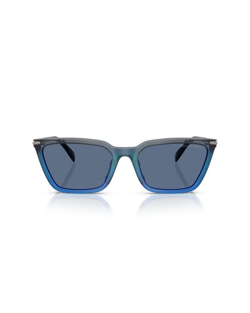 Okulary przeciwsłoneczne Michael Kors MK 2250U 58 401180 Szare Męskie Kocie