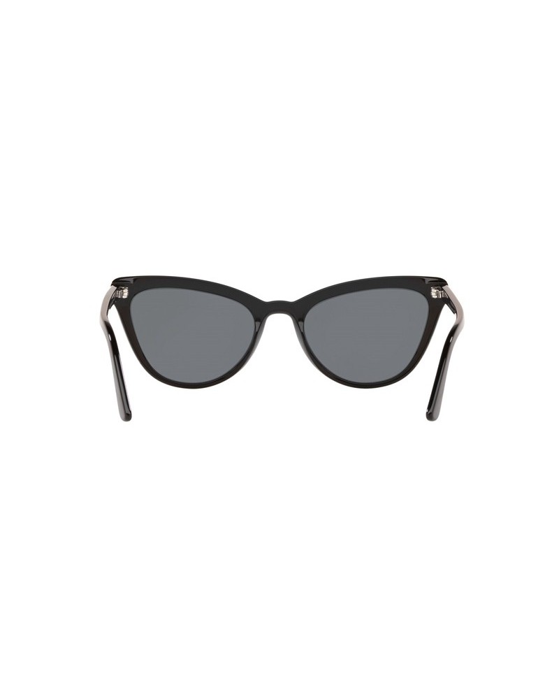 Okulary przeciwsłoneczne Prada PR 01VS 56 1AB5Z1 Czarne Damskie Kocie
