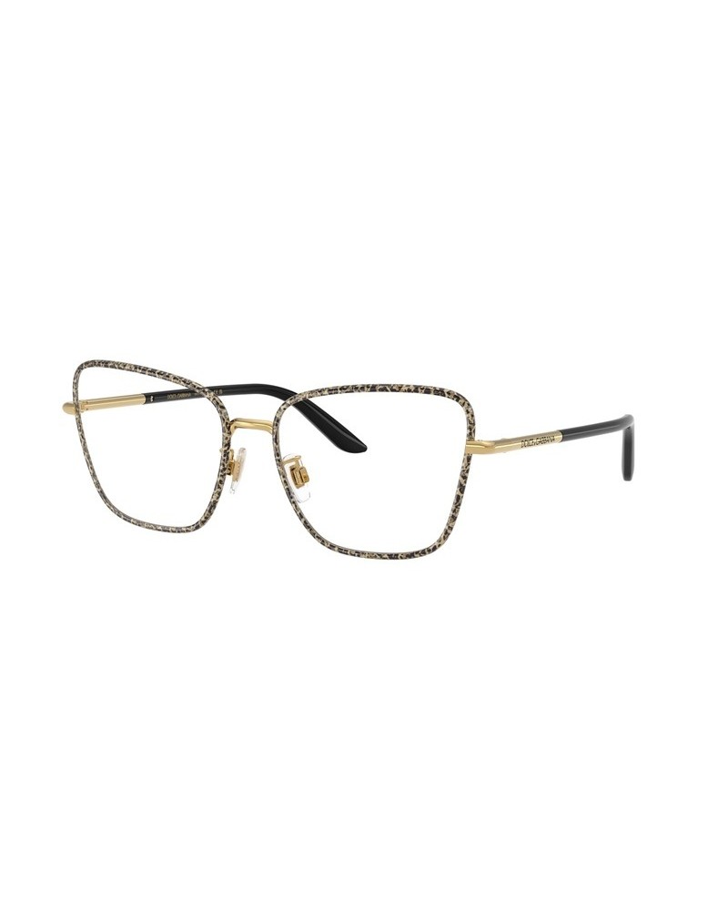 Okulary korekcyjne Dolce & Gabbana DG 1359 57 1364 Złoty Damskie Kocie