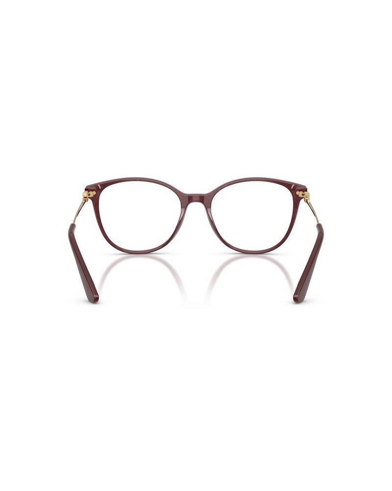 Okulary korekcyjne Dolce & Gabbana DG 3363 54 3442 Czerwone Damskie Motylki
