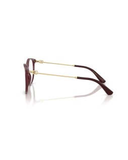 Okulary korekcyjne Dolce & Gabbana DG 3363 54 3442 Czerwone Damskie Motylki