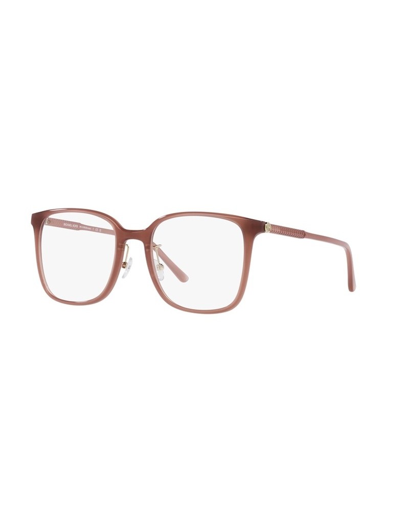 Okulary korekcyjne Michael Kors MK 4108D 54 3444 Czerwone Damskie Prostokątne