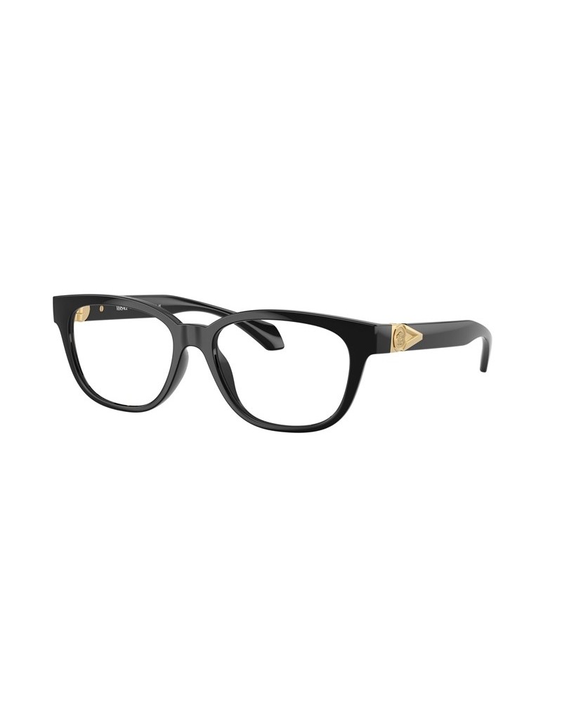Okulary korekcyjne Versace VE 3376U 53 GB1 Czarne Damskie Prostokątne