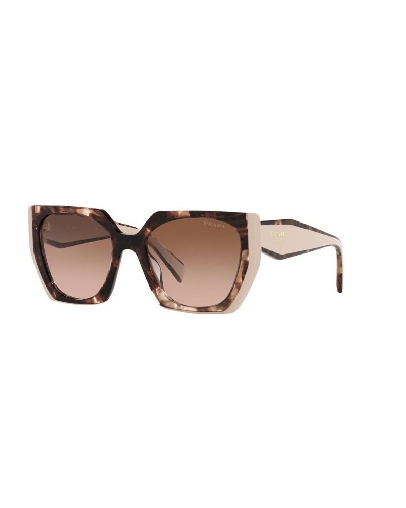 Okulary przeciwsłoneczne Prada PR 15WS 54 01R0A6 Wielokolorowe Damskie Prostokątne