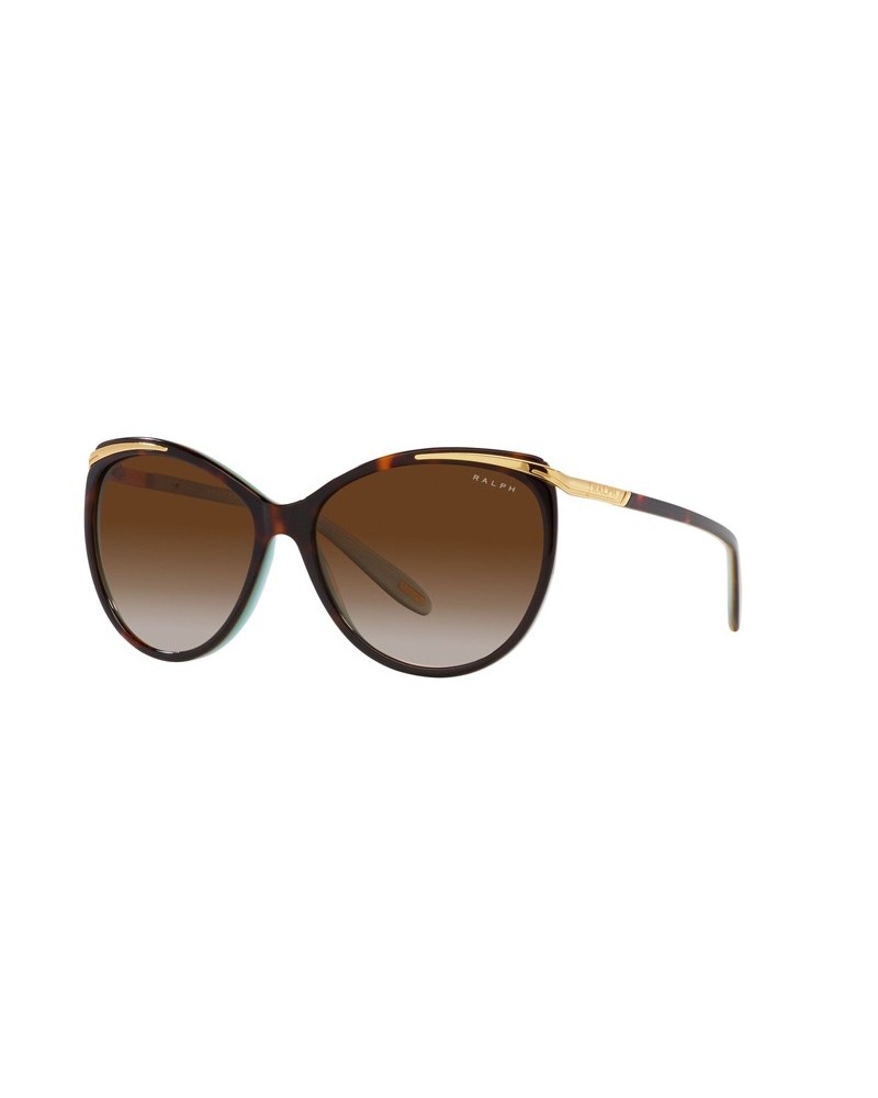Okulary przeciwsłoneczne Ralph RA 5150 59 601/3B Wielokolorowe Damskie Kocie