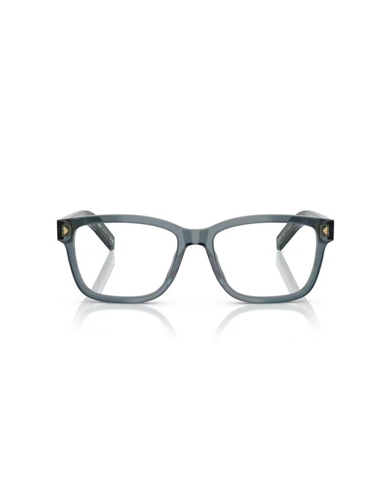 Okulary korekcyjne Prada PR B10V 55 17T1O1 Transparentne Męskie Prostokątne