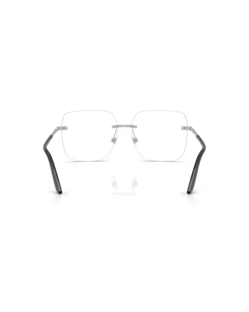 Okulary korekcyjne Dolce & Gabbana DG 1360 57 05 Srebrne Damskie Prostokątne