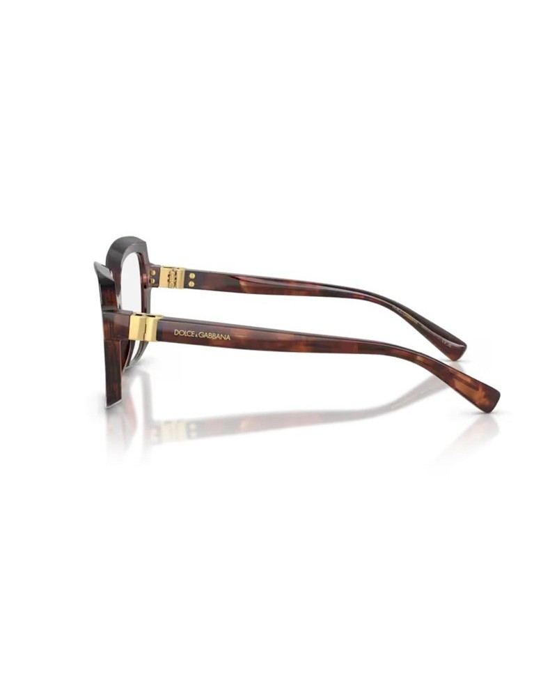 Okulary korekcyjne Dolce & Gabbana DG 3413 55 3222 Czerwone Damskie Motylki