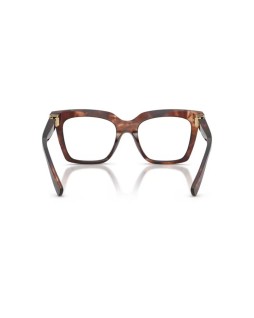 Okulary korekcyjne Dolce & Gabbana DG 3417 54 3222 Czerwone Damskie Prostokątne