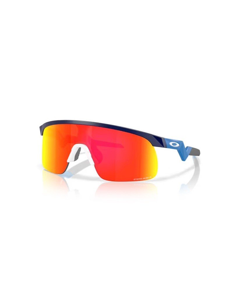 Okulary przeciwsłoneczne Oakley OJ 9010 23 901034 RESISTOR Niebieskie Męskie Prostokątne