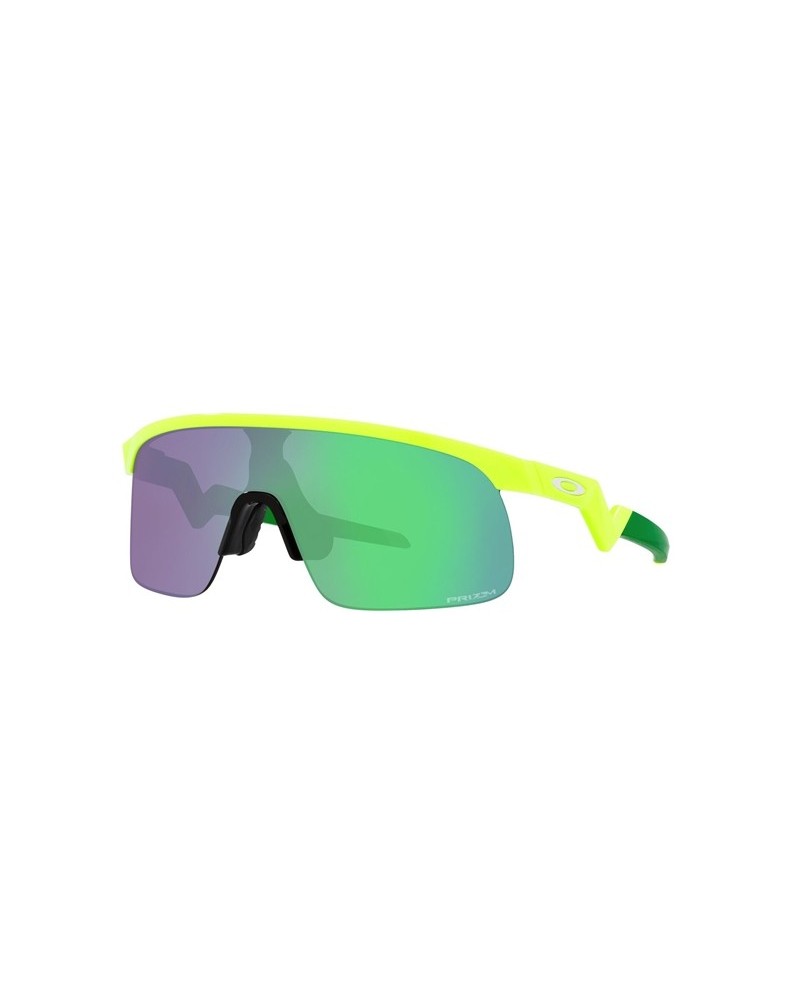 Okulary przeciwsłoneczne Oakley OJ 9010 23 901006 RESISTOR Zielone Męskie Prostokątne