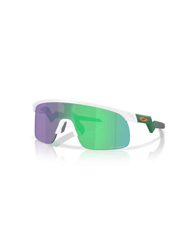 Okulary przeciwsłoneczne Oakley OJ 9010 23 901033 RESISTOR Biały Męskie Prostokątne