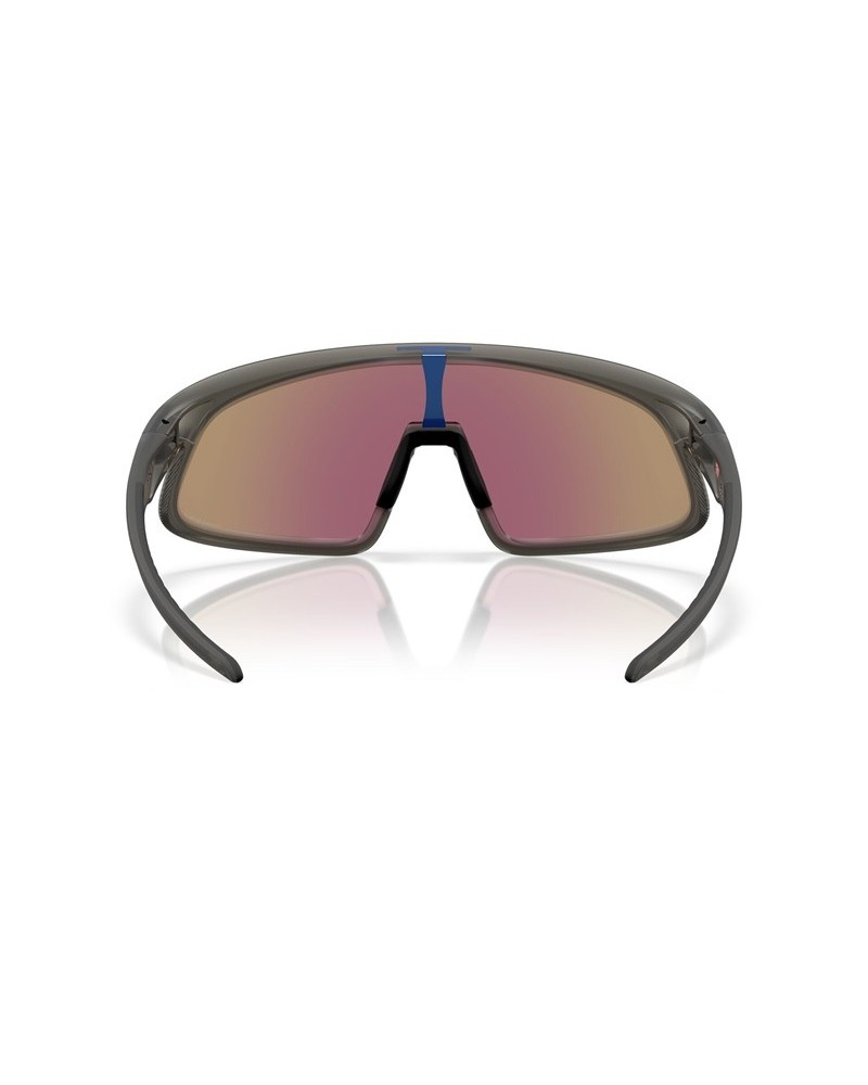 Okulary przeciwsłoneczne Oakley OO 9484D 49 948403 RSLV Szare Unisex Prostokątne